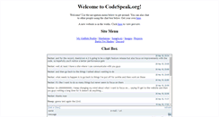 Desktop Screenshot of codespeak.org